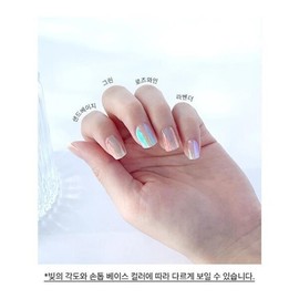 Nana Glow Aurora Volume Fit Gel Nail Sticker Nail Sticker Aurora Nail Aurora Sticker Hologram Nail Hologram Ne - AN02 - Green / 나나글로우 오로라 볼륨 핏 젤 네일 스티커네일스티커오로라네일오로라스티커홀로그램네일홀로그램네 - AN02 - 그린