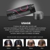 Castaño Oscuro Fibras Capilares Calvicie Cabello Barba