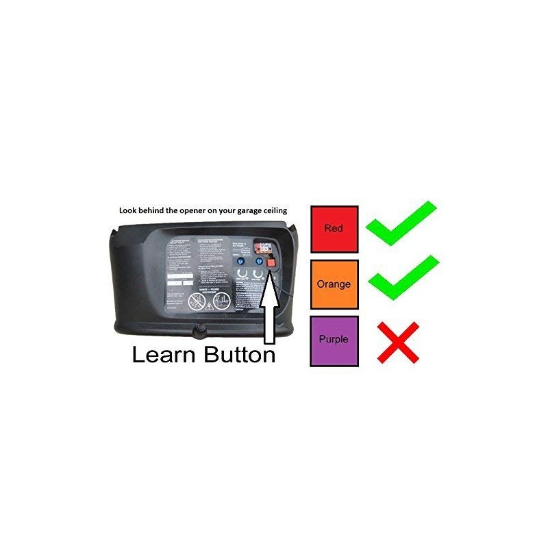 2 PACK Replacement for 971LM 972LM 973LM Garage Door Remote