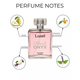 Lazell Black Onyx Women's perfume spray 3.4 oz Long lasting scent