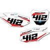 2019-2025 CRF 250 F SG64 Custom MX Number Plates Senge