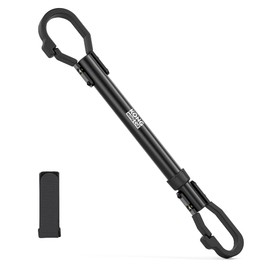 Bike Crossbar Adapter for Bike Rack - Top Tube Cross-Bar Adjustable - Bicycle Bike Adapter Bar for Low-Step Step-Through Bikes, BMXs, Ladies and Kids Bikes 70 lbs Capacity (Bike Crossbar)