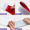 Tridotpul Vinyl Wall Base Baseboard Molding Trim 4" Flexible Self