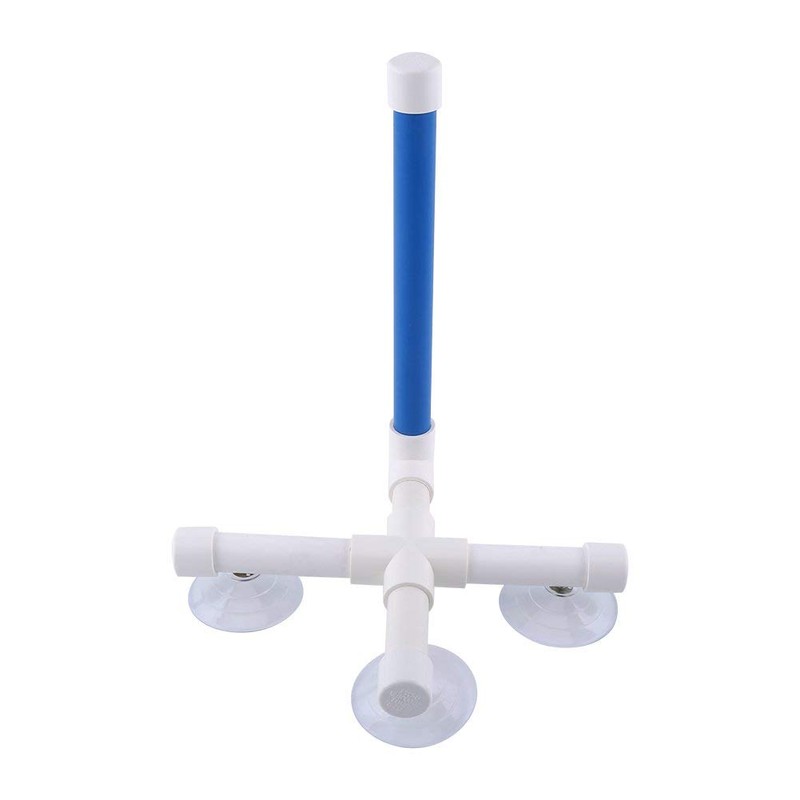 Bird Parrot Perches, Foldable Perch Shower Standing Toy with Suction