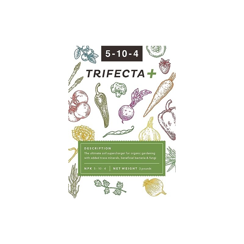 Grace nnvg Trifecta+ 5-10-4 Organic All Purpose Plant, Flower and