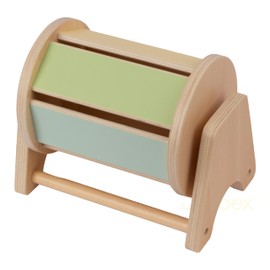 Joybex Montessori Wooden Toy Baby Montessori Toy from 6 Months Rotating Drum with Bell