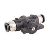 POWERTOOL Pneumatic Connector Plastic Ball Valve Lever Shut-off Valve Air