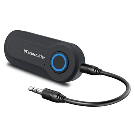 AIMALL Wireless Bluetooth 5.0 Audio Transmitter: Compact USB-Powered Stereo Adapter for TV, PC, MP3, Non-Bluetooth Devices with 3.5mm Jack – 33ft Range, High-Quality Audio