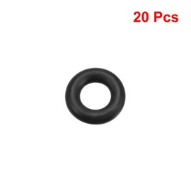 sourcing map O-rings nitrile rubber rubber 6.8 mm x 13 mm x 3.1 mm sealing rings DE 20 pieces