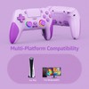 IWGAME RGB Wireless Controller for PS-5/PC, Hall Effect Joysticks &