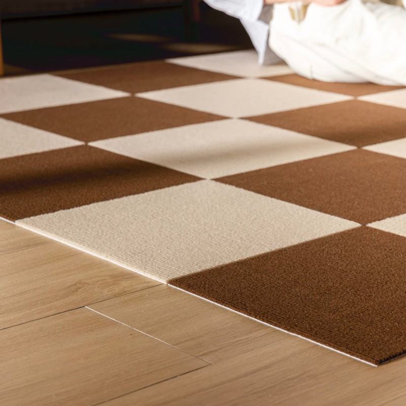 SHIEN Interlocking Floor Mats, Suction Mats, Tile Mats, 20 Pieces,