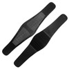 Lower Back Support Belt Black Good Breathability Wear Resistant Adjustable