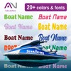 Custom Boat Name Decal - Waterproof UV Resistant Vinyl Name
