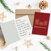 Christmas Cards with Envelope, 12 Cards Set, Folding Cards, A6