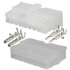 Molex (18 Circuits) Receptacle and Plug Housing w/ Terminals18-24 AWG