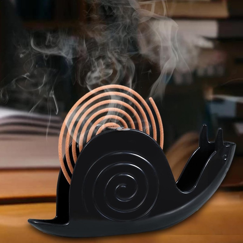 LimCryspp Snail Mosquito Holders, Incense Holders, Mosquito Holders for Home,