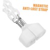jojofuny Headphone Lost Chain Lightweight Magnetic Earphone Strap for Active