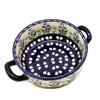 Bunzlauer Soup Bowl 15 cm with Handles Campanula Blue