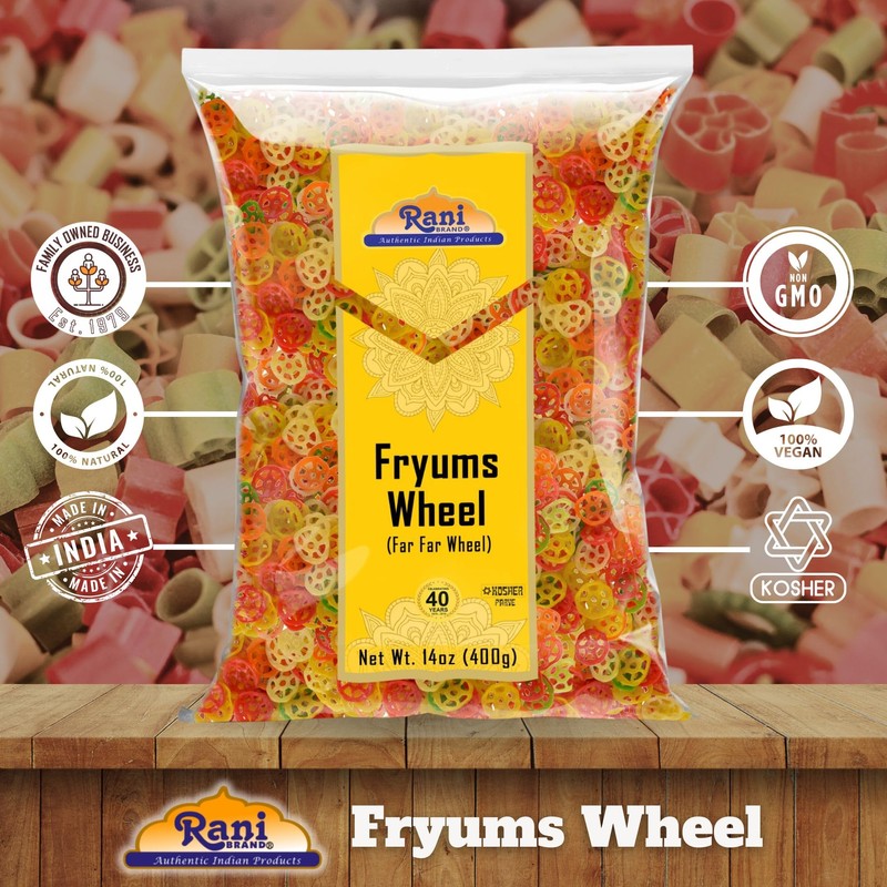 Rani Far Far / Fryums (Wheat & Tapioca Pellet) Wheel