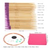 Circular Knitting Needles Set Ergonomic Interchangeable with Storage Bag for