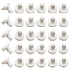 UUYYEO 200 Pcs 3 mm Plastic Screw Hole Plugs White