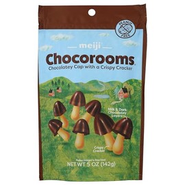Meiji Chocorooms Crispy Cracker