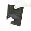 Indenya 2501-01-008 Business Card Holder, Large Capacity, Deer Leather, Black