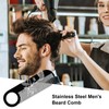 Beard Comb for Men, Compact Hair Styling Comb, Ergonomic Hair