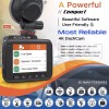 Rove R2-4K Dash Cam Built in WiFi GPS Car Dashboard