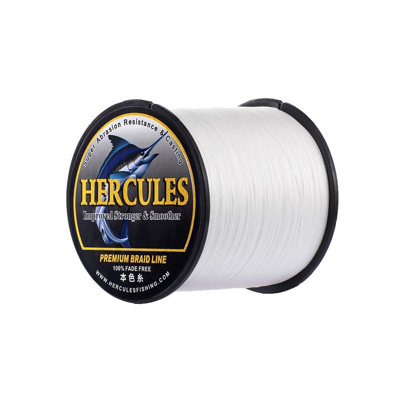 Hercules PE Line Fade Resistant 4 Braid Fishing Line Long