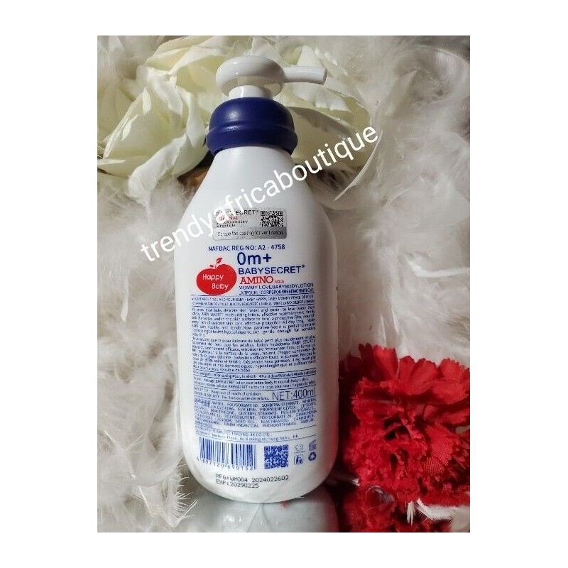 Baby SECRET Milk Amino Acid Baby Lotion 400ml X 1