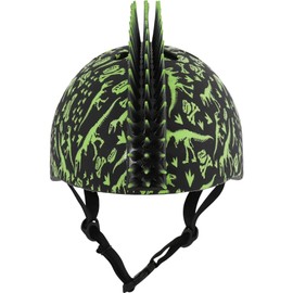 Raskullz Unisex Youth Raskullz Fit System Toddlers - T-rex Bonez Mohawk Unisize 48-52cm Helmet, T-Rex Bonez Mohawk, UK