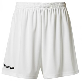 Kempa Herren Classic Shorts, weiß, XXXS
