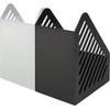 helit Magazine File 4 Pieces DIN A5 Polystyrene Black