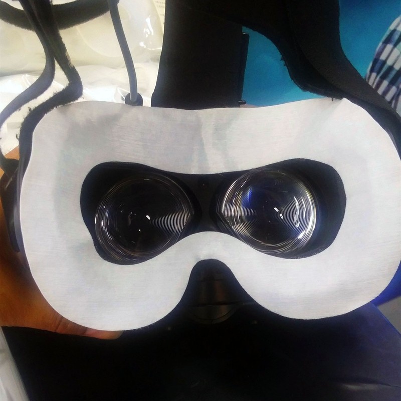 LUCKYBEE VR Face Mask for VR Experience Sanitary Cloth Eye