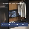 XDeer Biometric Wall Safe without Gas Strut for Quick Access,