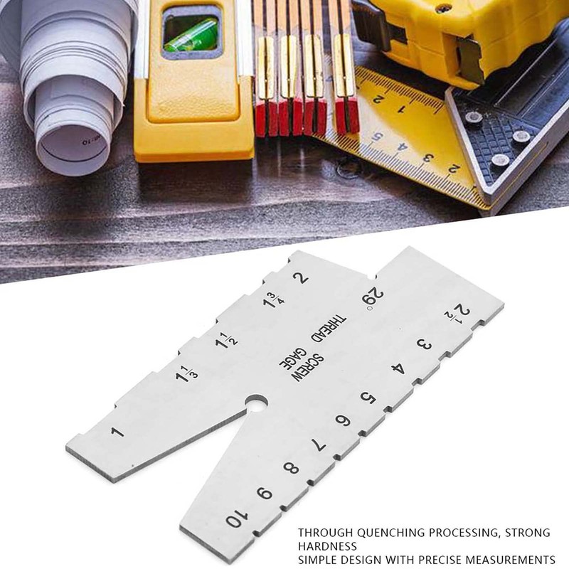 Screw Pitch Gage, ACME Thread Gauge, Strong Hardness Thread Pitch