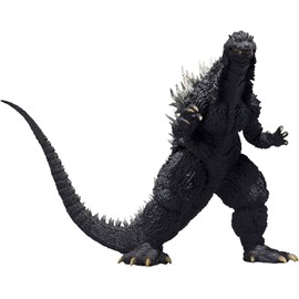 S.H. Monster Arts Godzilla x Mecha Godzilla (2002), Approx. 6.1 inches (155 mm), PVC & ABS Painted Action Figure