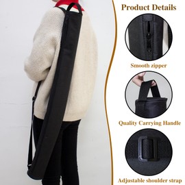 INCAUCA Golf Beer Sleeve, Black, 7 Can Capacity, 330ml/12oz, Oxford Fabric