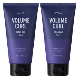 Abka 3 in 1 Volume and Curl Cream Wax, 150ml, 2 pieces / 아브카 3 in 1 볼륨 앤 컬크림 왁스, 150ml, 2개