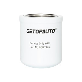GETOPAUTO 6686926 Hydraulic Oil Filter Replaces 7319444 HF35006 HFR835006 Compatible with Bobcat T250 T300 T550 T630, Mahindra 2538HST 2638HST, John Deere F1145 4200