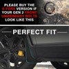 BestEvMod Mud Flaps Splash Guards Compatible with Rivian R1S 2022-2026