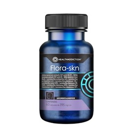 HEALTHADDICTION - Probióticos para Piel Flora-SKN Salud Cutánea y Digestiva 60 Cápsulas                                                               