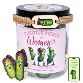 60 Positive Pickle Cards For Women, Positive Messages Affirmation Jar, Pickle Gifts, Fun Gifts, Funny Gifts For Women, Inspirational Gifts For Women, Affirmation Cards For Women