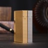 Classic Brass Lighter Luxury Exquisitely Carved Vintage Side Slide Ignition