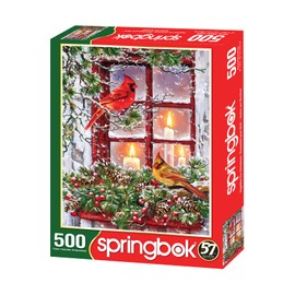 Springbok's 500 Piece Jigsaw Puzzle Together for Christmas - Made in USA
