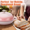 Enameled Round Cast Iron Bread Oven, 6 Qt Cast Iron