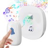 100DB Wireless Doorbell Waterproof 38 Melody Adjustable Volume 100m Range