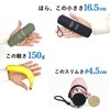 Minimo #3.5 Ultra Mini Cool Folding Umbrella, 6.5 inches (16.5