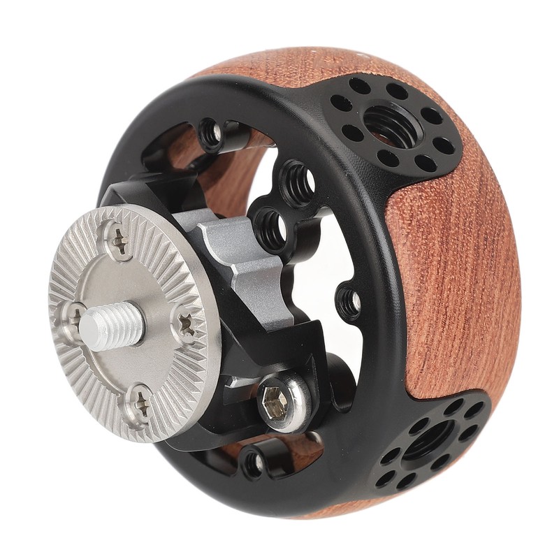 Camera Round Handle Grip with 1/4in 3/8in for Arri M6